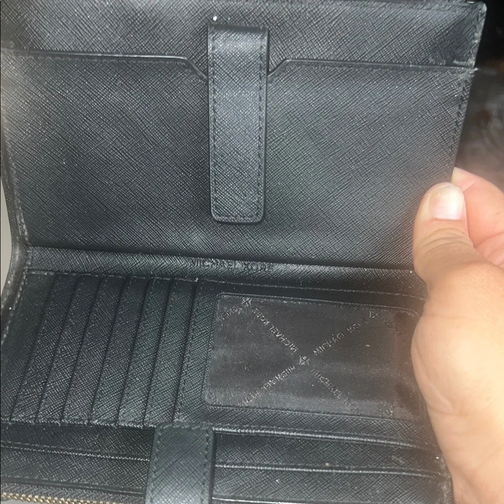 Michael Kors Black Wristlet